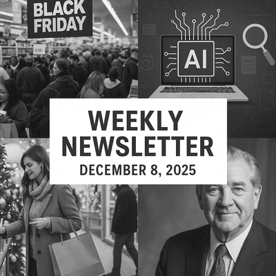 Weekly Newsletter December 8, 2025
